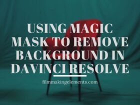 Using Magic Mask To Remove Background In Davinci Resolve