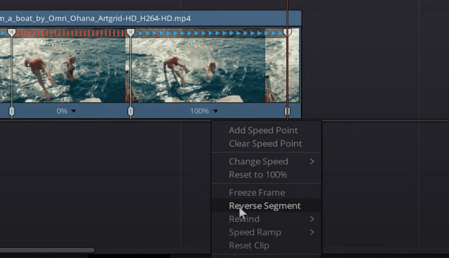 How to Add Smooth Reverse Effect in DaVinci Resolve 17?