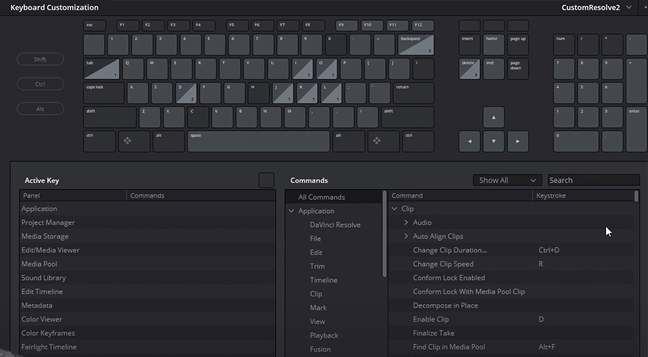 keyboard customization